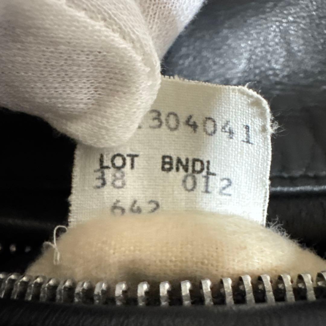 美品✨schott 642 レザージャケット　シングルライダース　牛革　38 黒