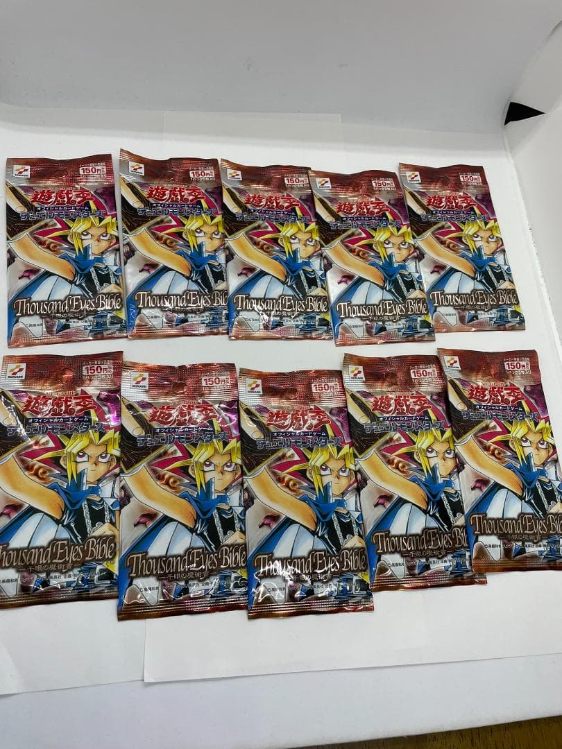 【新品未開封】遊戯王OCG 千眼の魔術書10パック＋悪夢の迷宮(訳あり)1パック