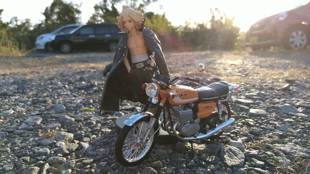 バイクプラモデル1/12 プラモデルのみの販売。製作専用