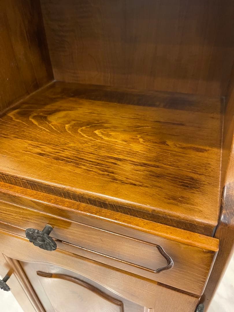 オールドカリモク　コロニアルシリーズ電話台