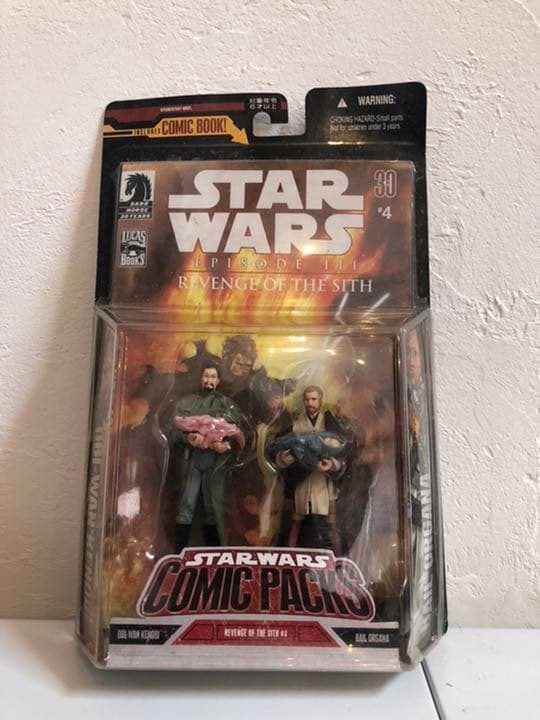 【未開封】 STAR WARS EPISODE III COMIC PACKS