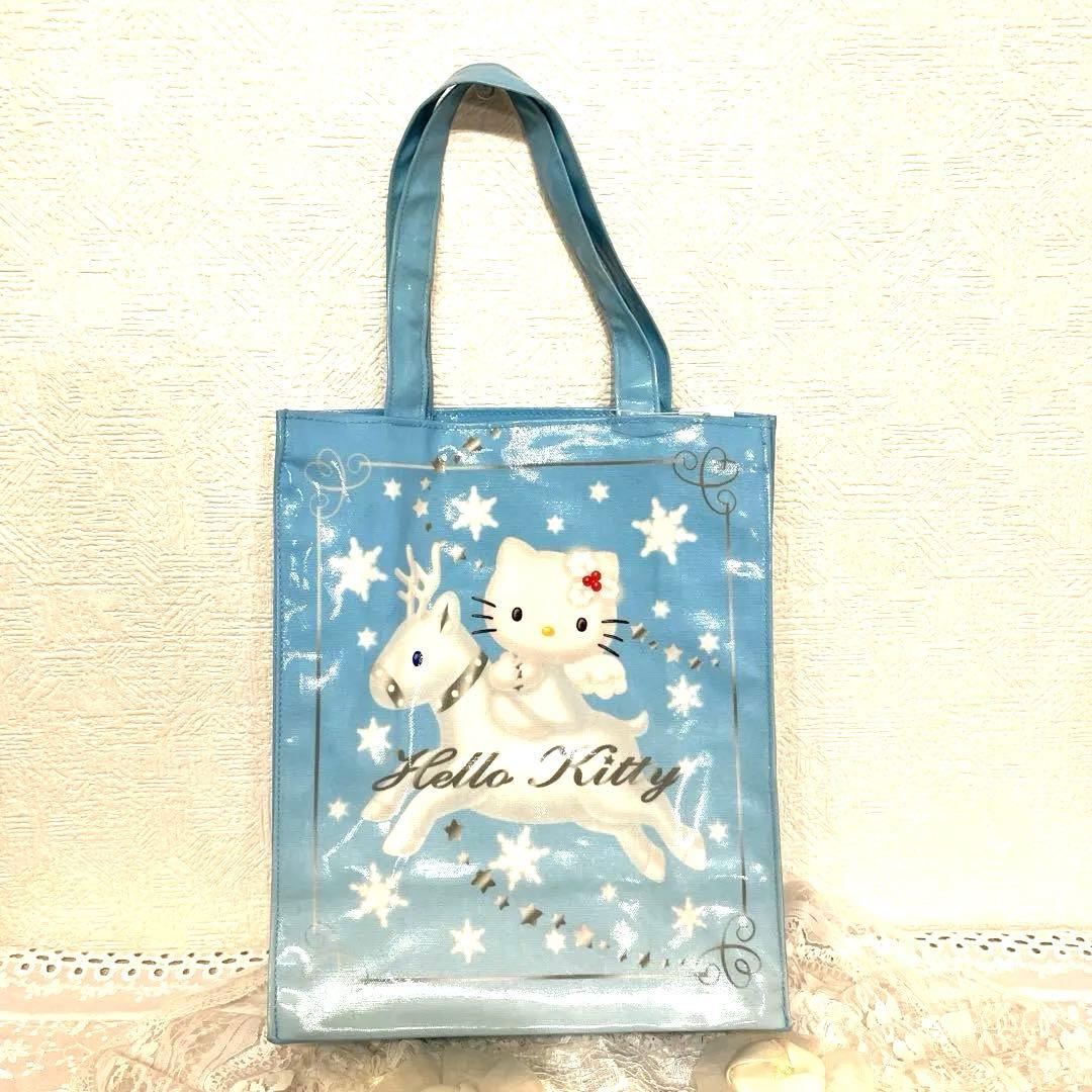 レア‼️レトロ‼️サンリオ　ハローキティ クリスマストナカイトートバッグ1999年製