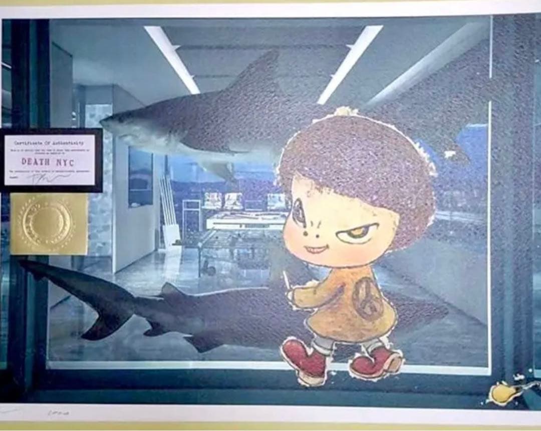 DEATH NYC 世界限定100枚 アートポスター　奈良美智21