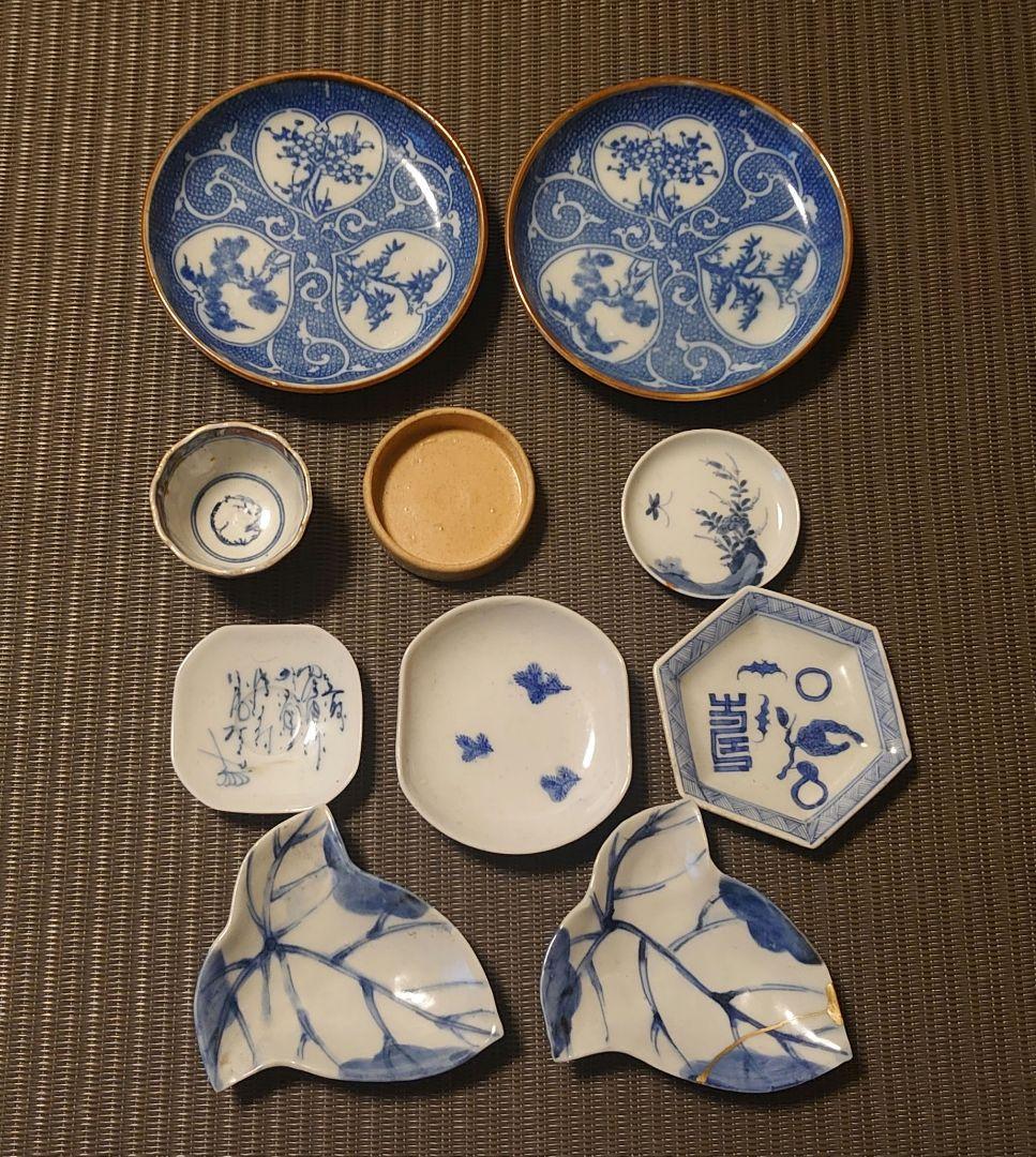 古伊万里 くらわんか など 豆皿 小皿 銘々皿 10枚セット