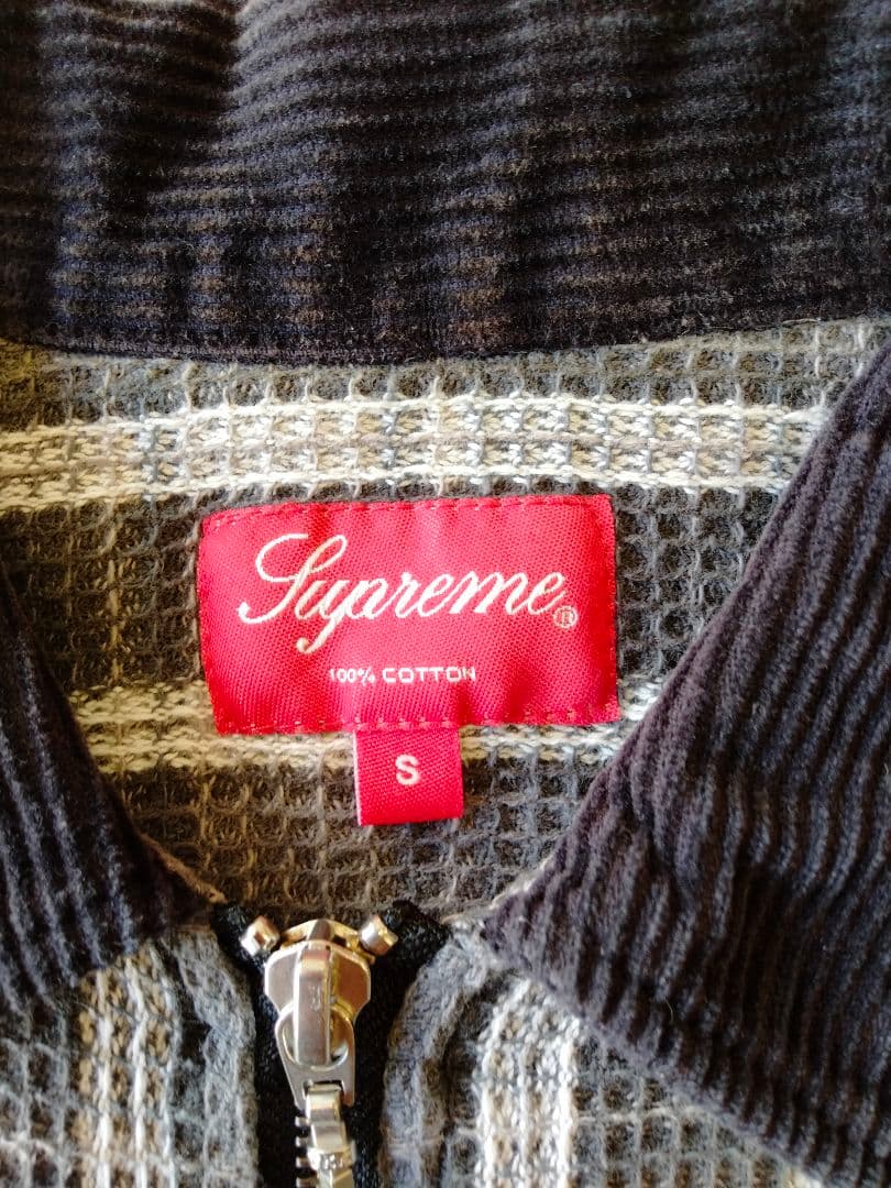Supreme ストライプ柄ファスナージャケット Sサイズ美品