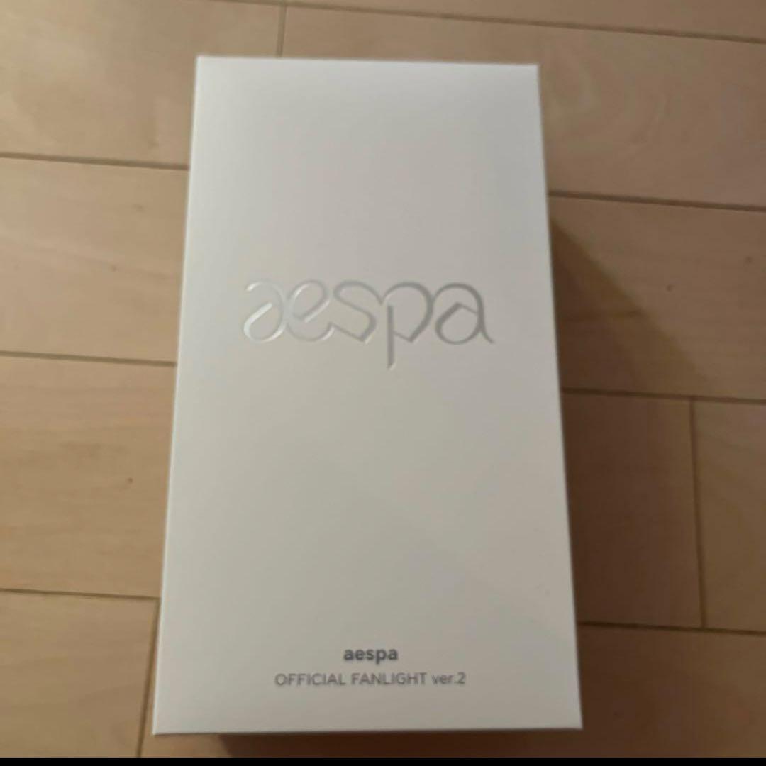 アイドル aespa OFFICIAL FANLIGHT ver.2