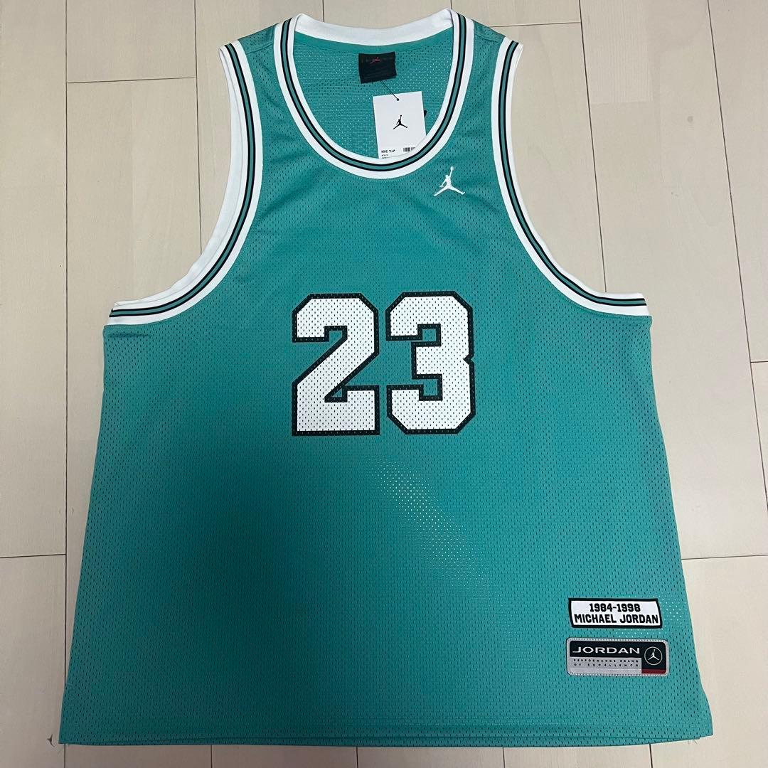 NIKE JORDAN タンクトップ 23番 Lサイズ ティファニーブルー
