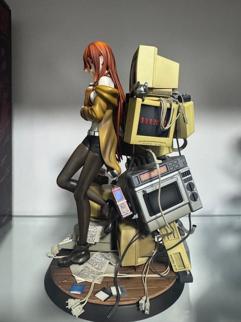 シュタインズゲート 運命探知の魔眼 牧瀬紅莉栖 1/7スケールフィギュア 開封品