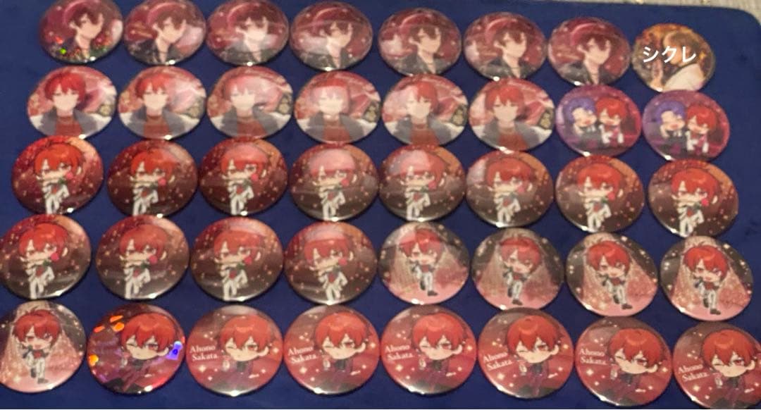 シクレ有り あほの坂田 となりの坂田 浦島坂田船 しまさか 缶バッジ