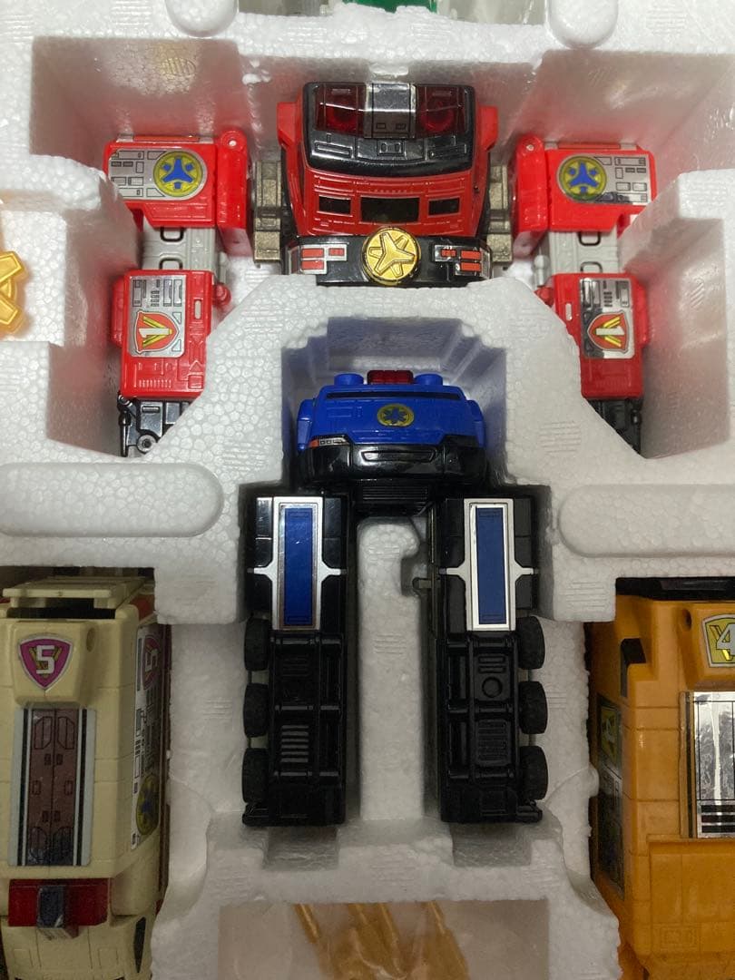 救急戦隊ゴーゴーファイブ DX超合金 緊急合体ビクトリーロボ