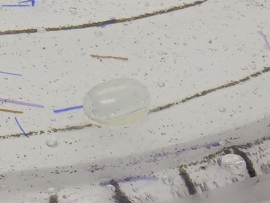 扇田克也　ガラス皿　未使用品