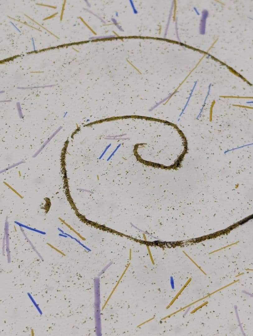 扇田克也　ガラス皿　未使用品