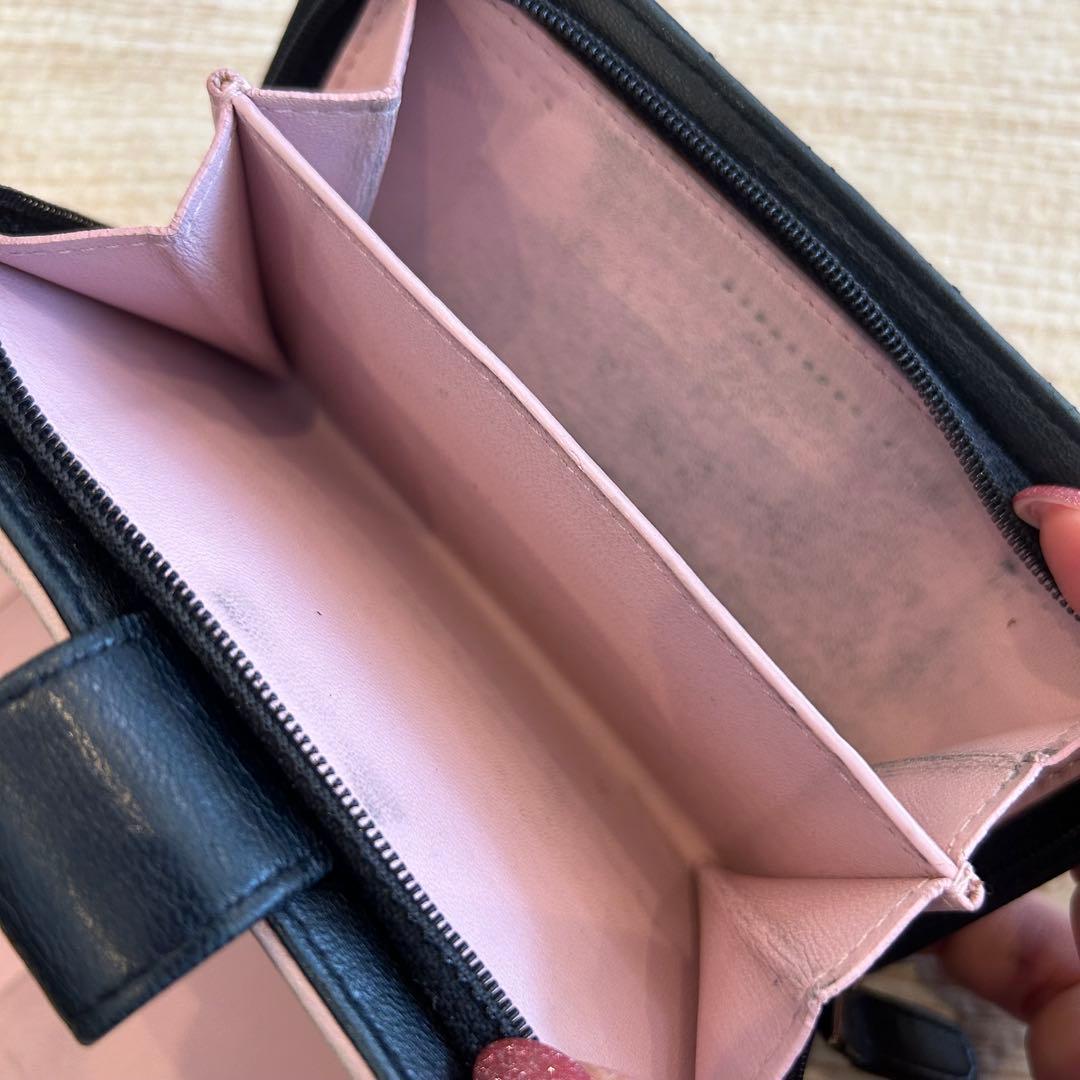 CHANEL財布 ラムスキン ジャンク品