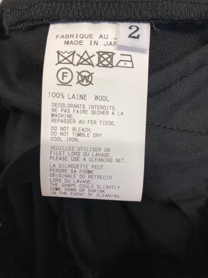 職業イケメン様 YohjiYamamoto カラスパンツ Sサイズ ウール