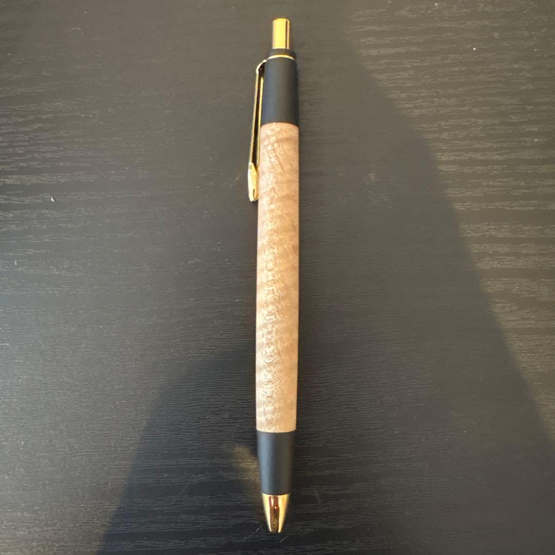 S*4様 野原工芸　シャープペンシル　栃杢　0.5