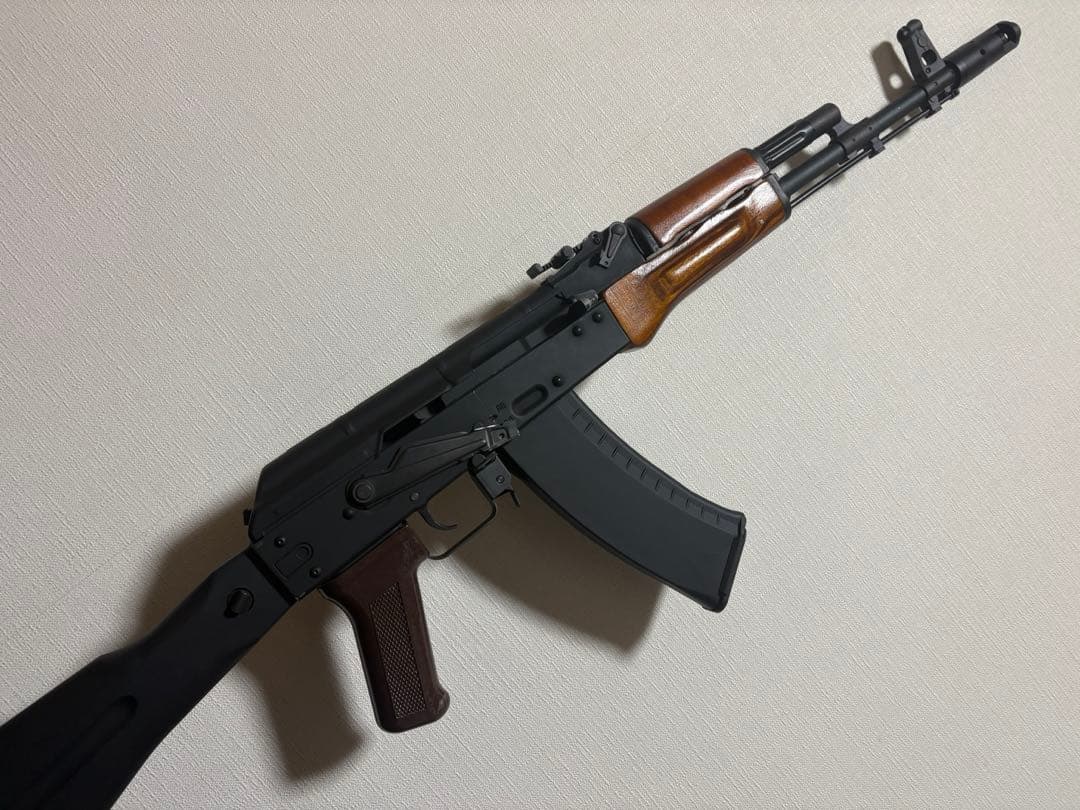 KSC AK74M ガスブローバック gbb リアルウッド