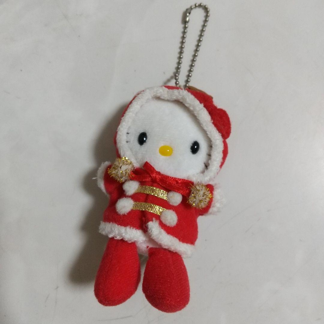 ハローキティ サンタ　トナカイ　コスチューム ぬいぐるみ　マスコット