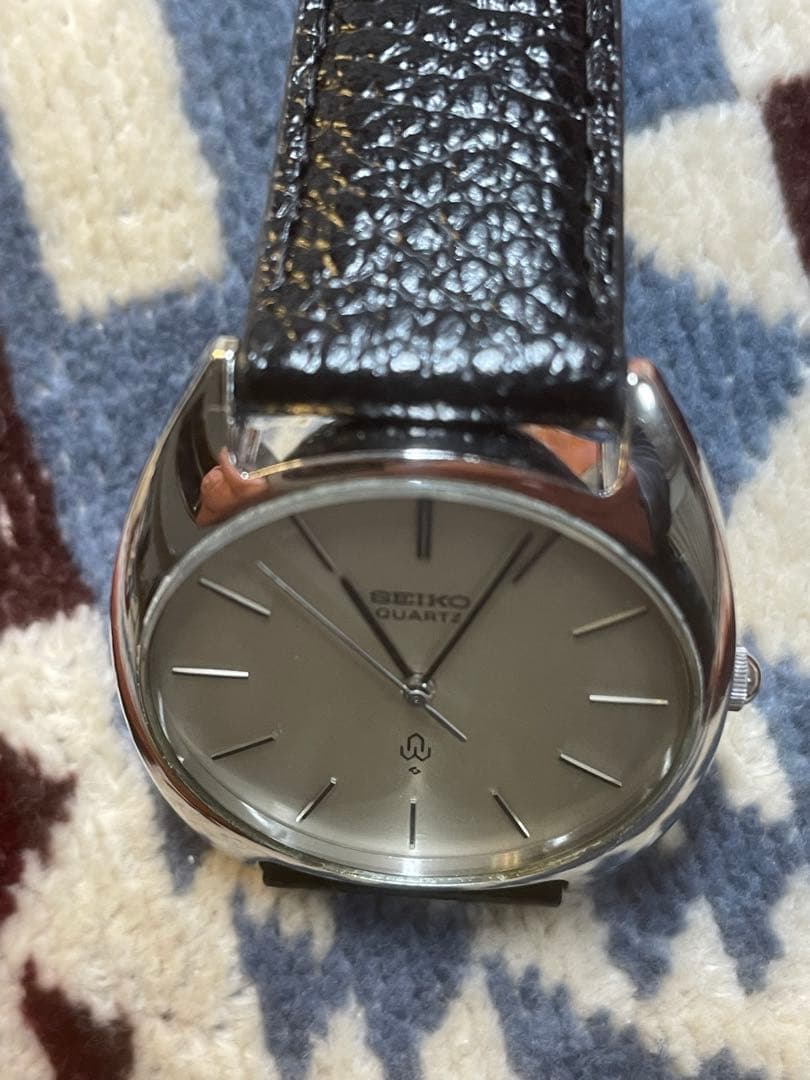 【希少⭐️ビンテージ】SEIKO クォーツ 腕時計 シャリオ シルバー ベルト新品