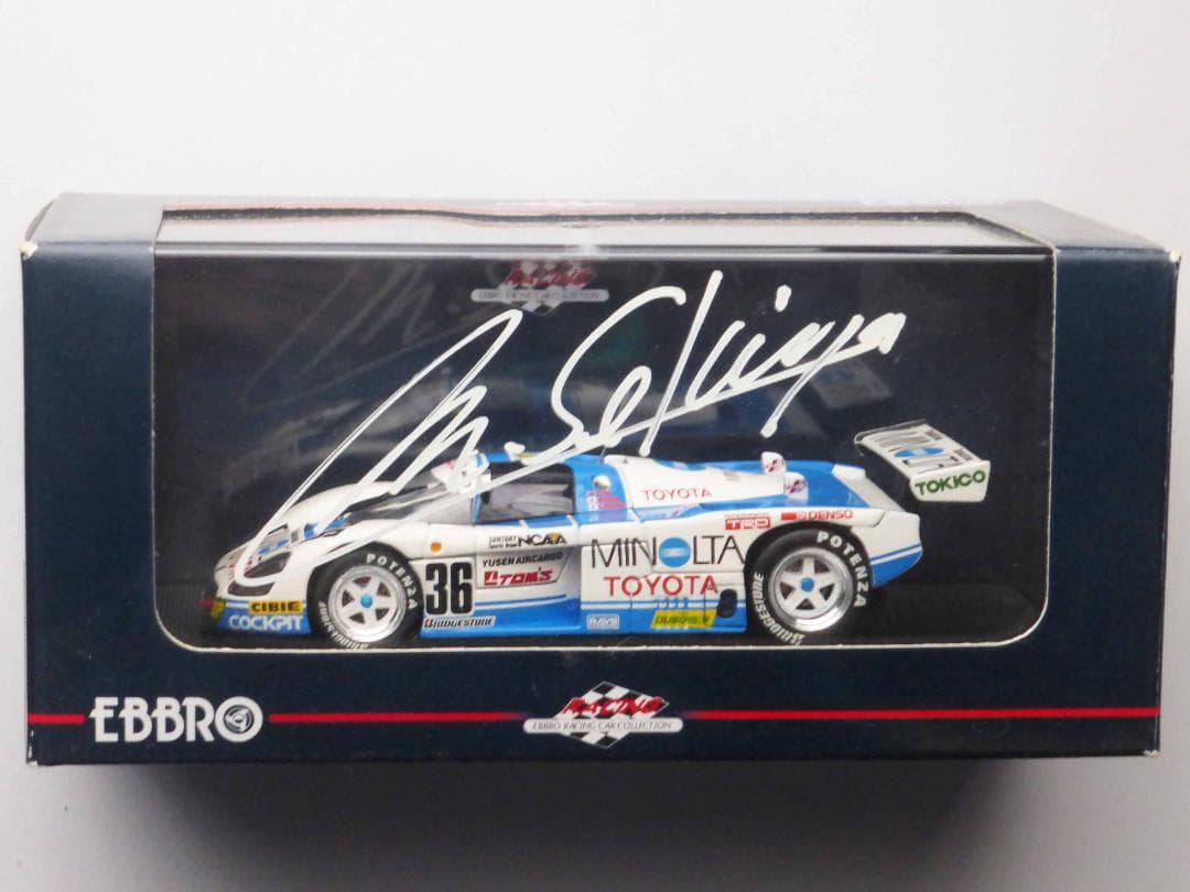 直筆サイン入り MIMOLTA TOM'S 88C LE MANS 1988