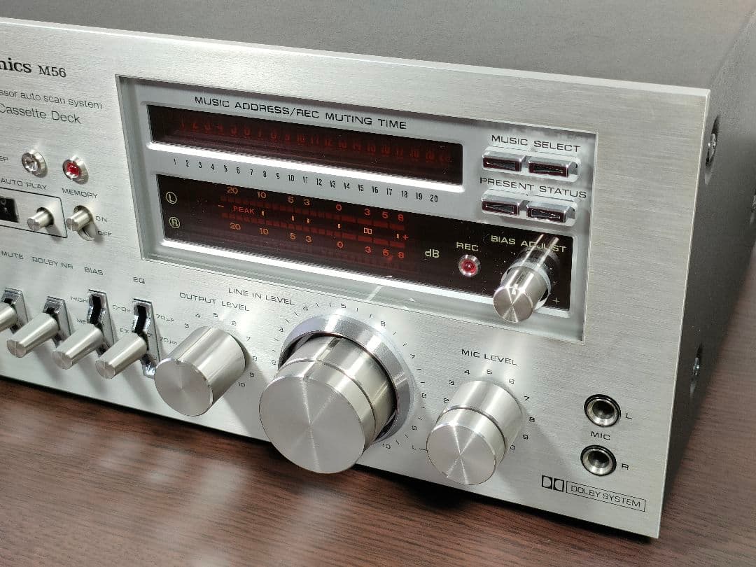 テクニクス Technics RS-M56 カセットデッキ【録音再生良好】⑤
