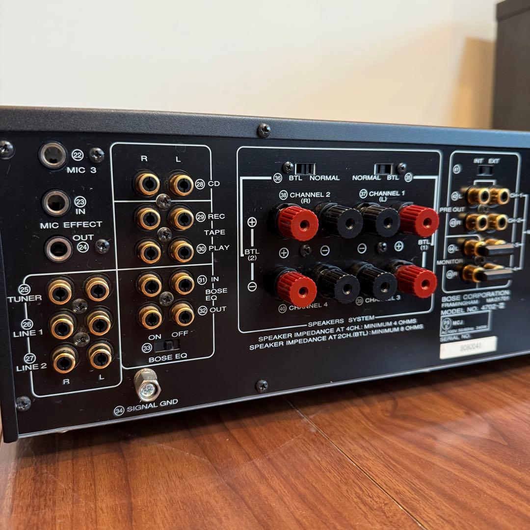BOSE 4702-III取扱説明書付き