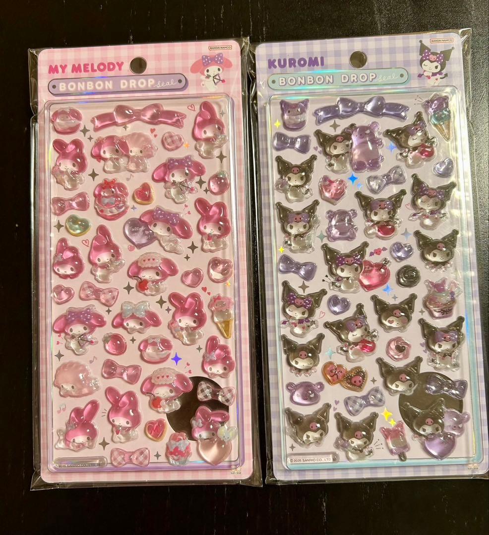 正規品　ボンボンドロップシール　サンリオ　第二弾　コンプリート