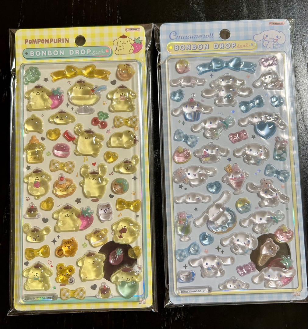 正規品　ボンボンドロップシール　サンリオ　第二弾　コンプリート