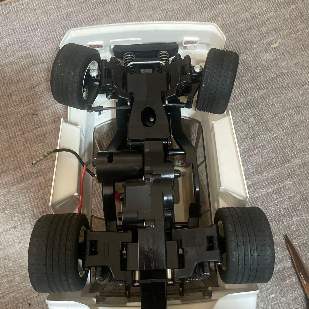 組立塗装済み　タミヤ　HONDA シティターボ　新品タイヤ、ホイールセット