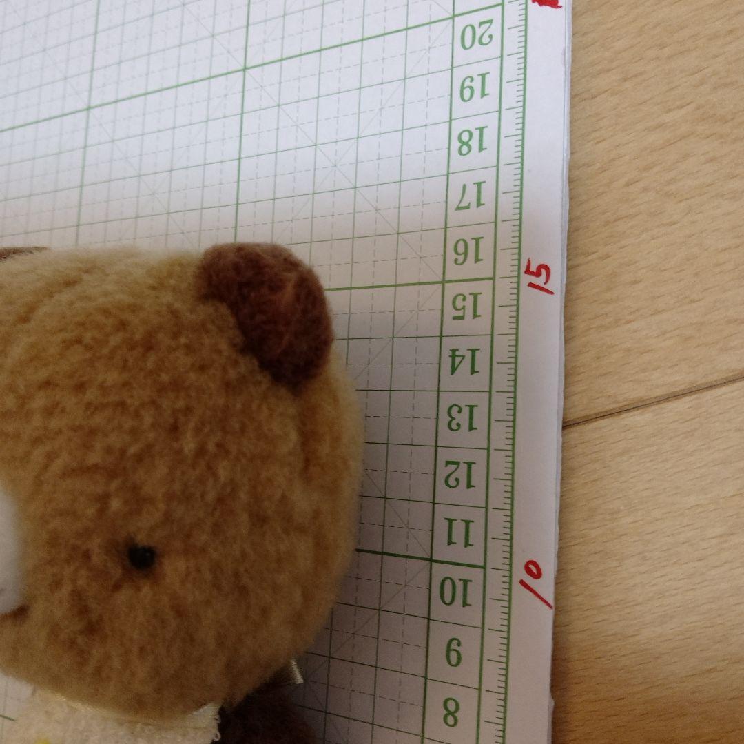 アナノカフェぬいぐるみ　くまぬいぐるみ　穴原理恵　アナノカフェ　ベア　平成レトロ