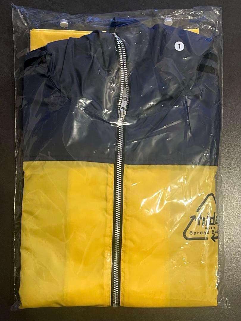 X JAPAN / hide 刺繍 60th ラインパーカー イエロー サイズ1