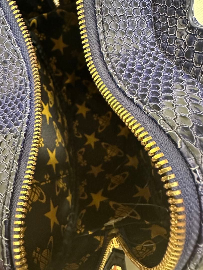 Vivienne Westwood ハートバッグ バイオレット 新品同様