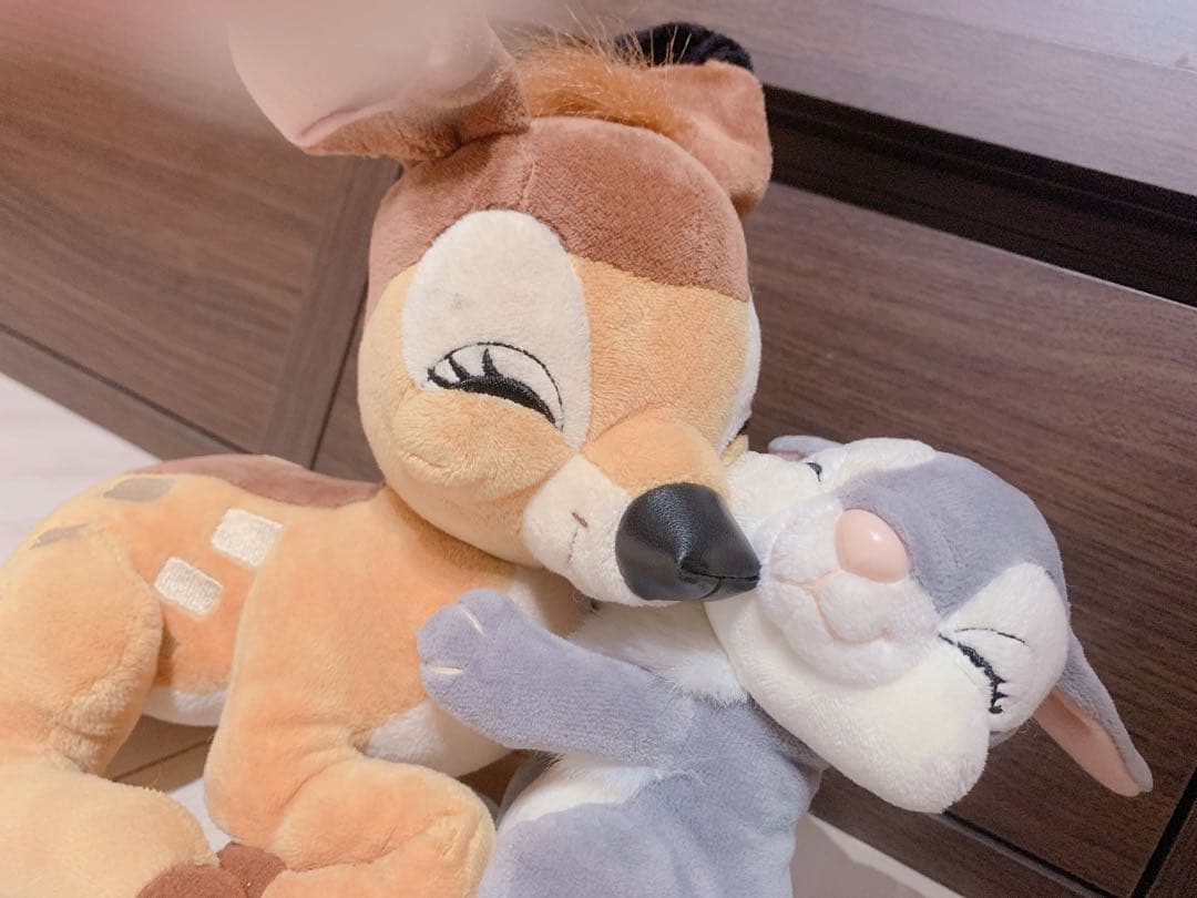 希少 レア ディズニー バンビ とんすけ ぬいぐるみ ベストフレンズ Mサイズ