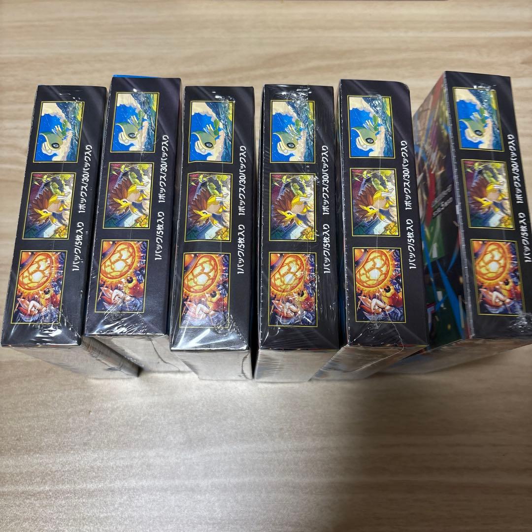 ポケモンカードゲーム メガブレイブ6ボックス シュリンク付き