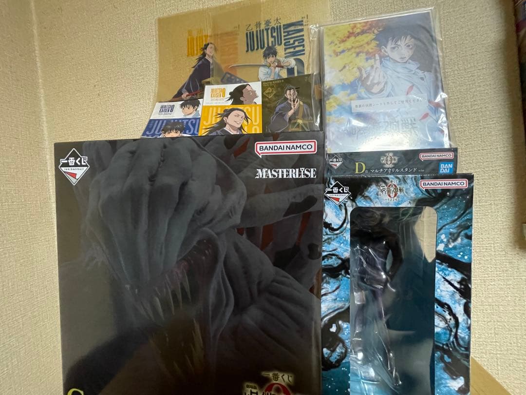 一番くじ　呪術廻戦0 C賞特級過呪怨霊　祈本里香　B賞五条悟　 D賞　おまけ