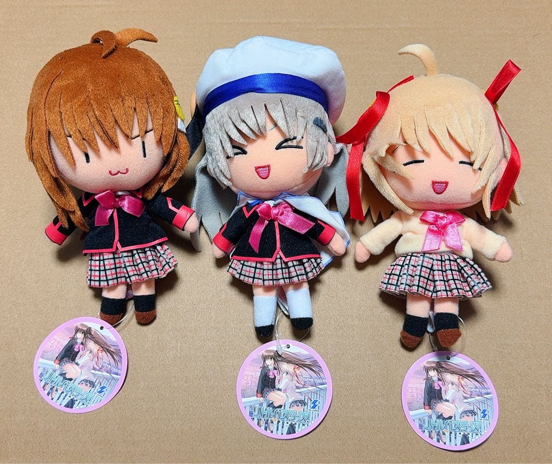 希少品 リトルバスターズ　まったりぬいぐるみ セット　key