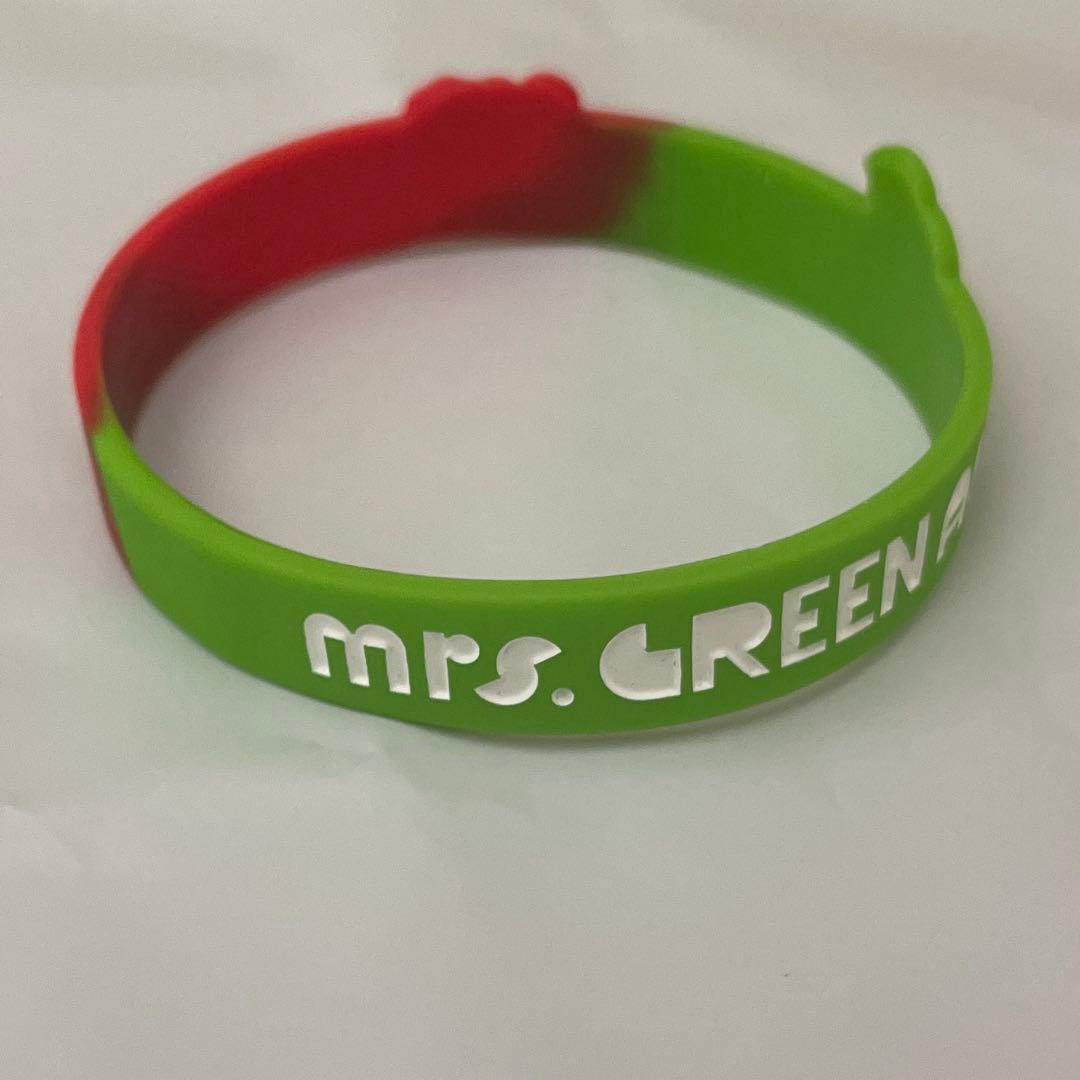 ヨ*タ様 Mrs.GREEN APPLE 初期　ラバーバンド　赤色のグリッター
