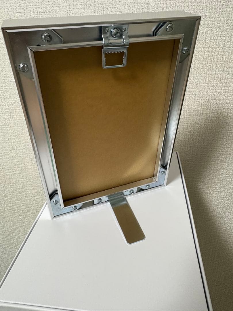 PSA鑑定用ケース　ディスプレイケース　アルミ製　両面透明　壁掛け・卓上 6連