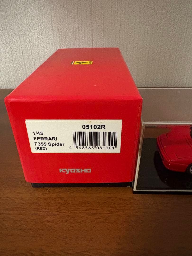 F355Spider RED 京商 1/43 フェラーリ