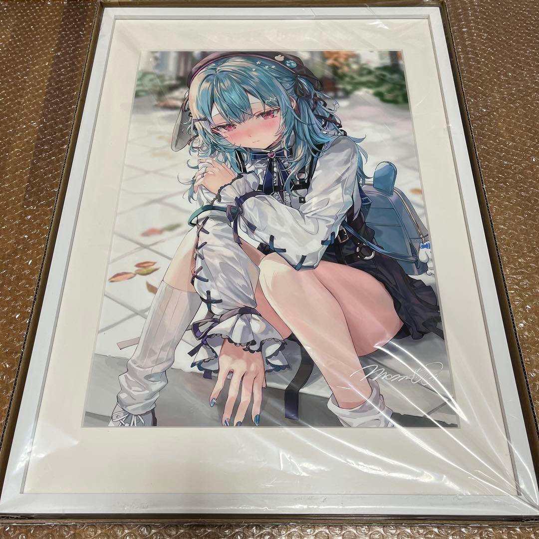 【ももこ先生】直筆サイン入りA3複製原画・Moment2 さしみねこ屋