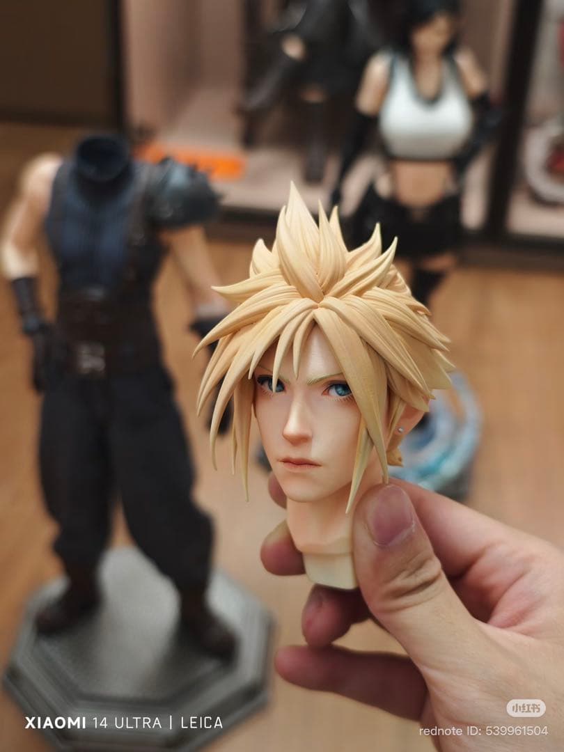 Fanart FF7R クラウド・ストライフ 1/3 ガレージキット スタチュー