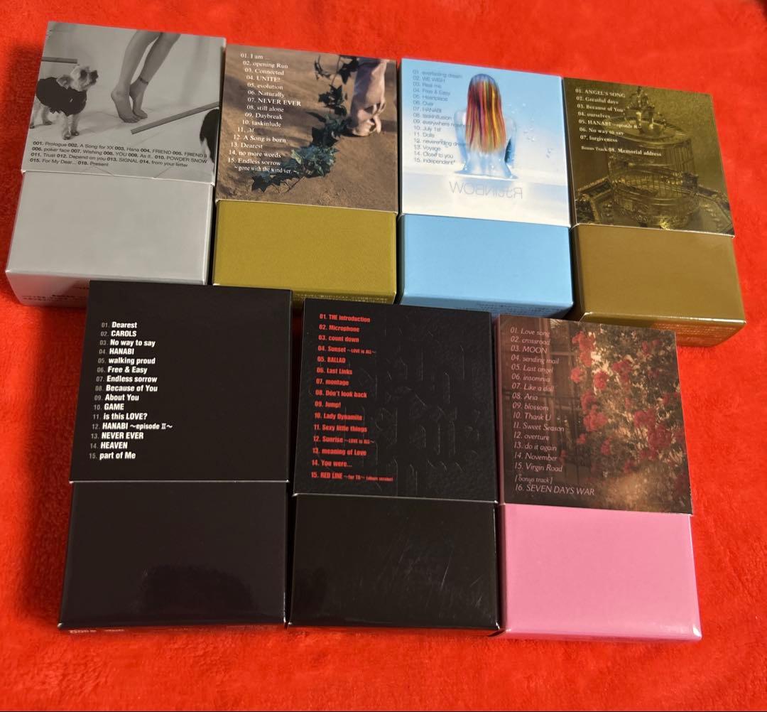 激レア　浜崎あゆみ　缶バッチ音楽プレイヤー　プレイボタン 7個　完全数量限定生産