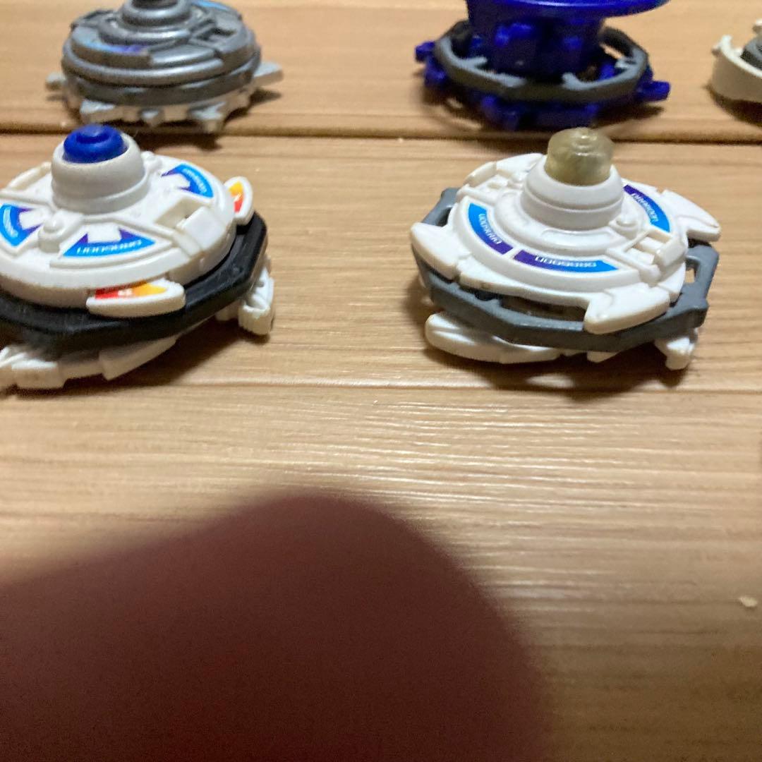 爆転ベイブレード 旧ベイ9体 まとめ売り ドラグーンV2 ケルベロス ゴールド