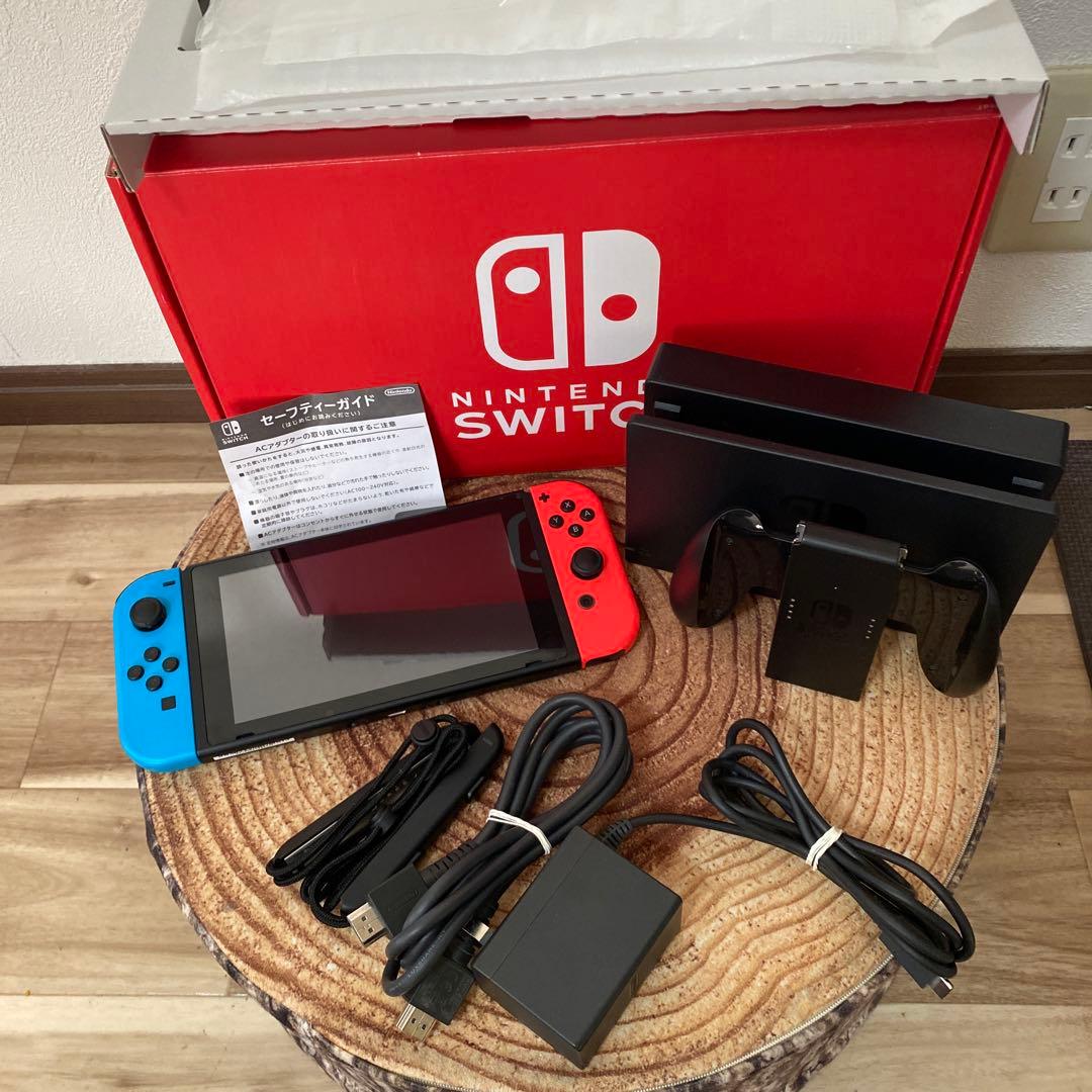 Nintendo Switch ニンテンドースイッチ本体　ネオン ②