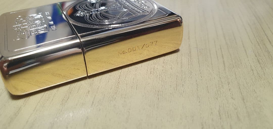 zippo goldlimited 御坂 美琴 シリアルNo.1