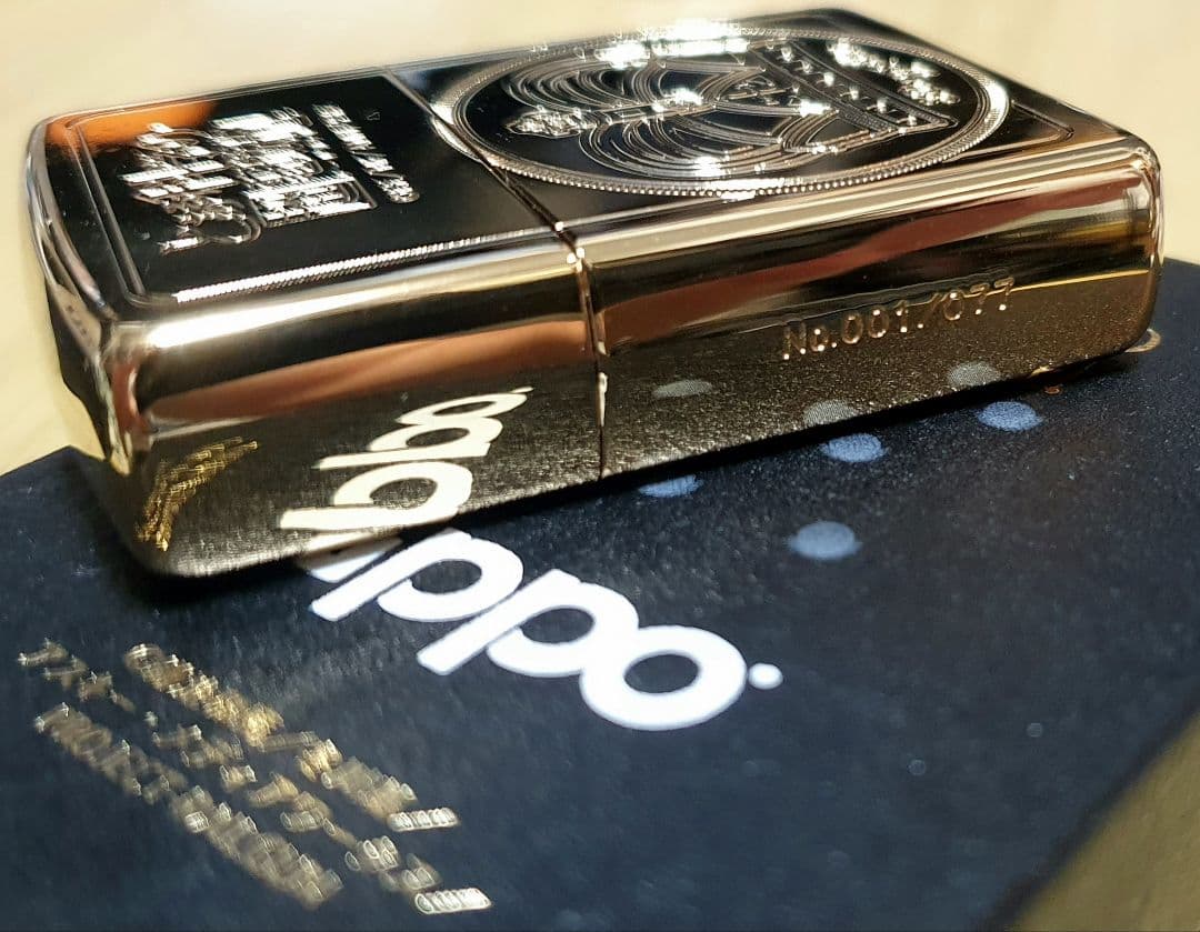 zippo goldlimited 御坂 美琴 シリアルNo.1