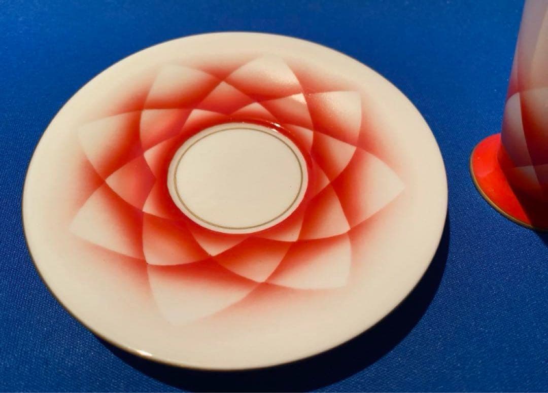 オールドノリタケ ボーンチャイナ デミタスカップ＆ソーサー 1客