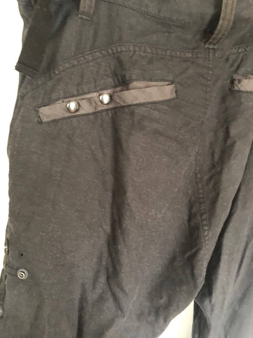 LGBルグランブルー シルククロスパッチサルエルパンツ y2k archive