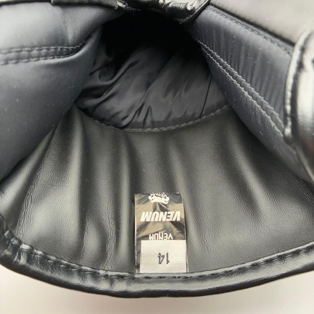 Venum ヴェヌム Elite ボクシンググローブ レザー ブラック 14oz