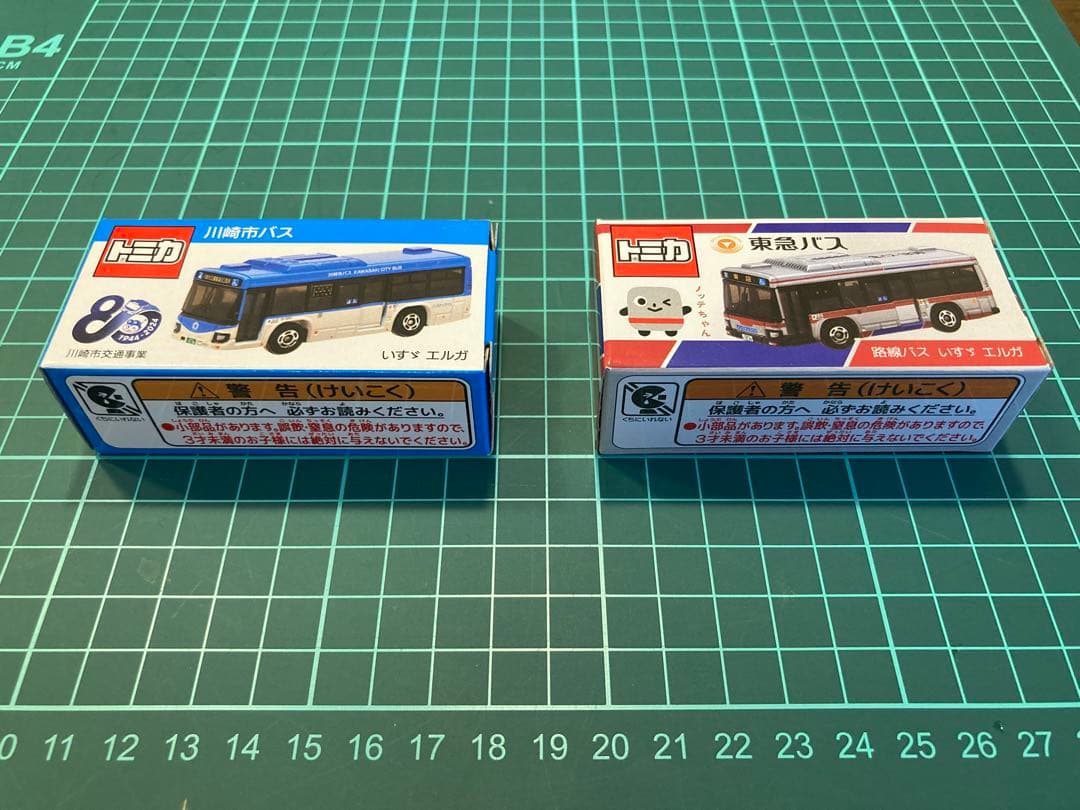 トミカ 臨港バス&神奈川中央バス&川崎市バス&東急バス4台セット