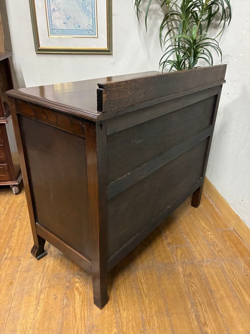 管421☆イギリス製☆ロイズアンティークス☆3段チェスト